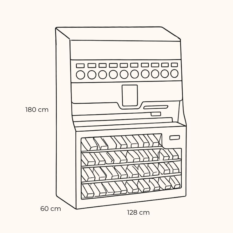 distributeur vrac solide